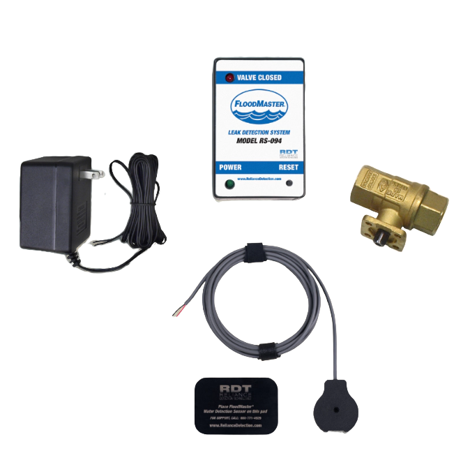 FloodMaster RS-094 Water Heater Leak Alarm with Automatic Shut-Off